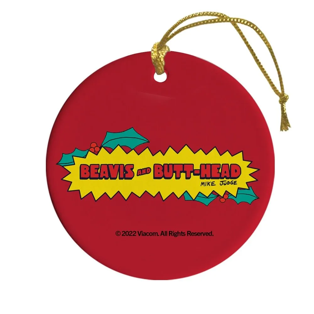 Beavis and Butt-Head Come To Butt-Head Double-Sided Ornament