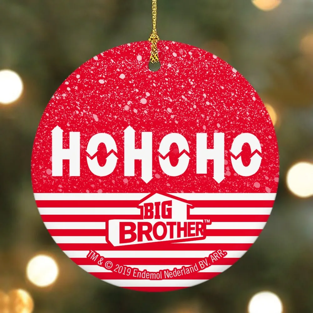 Big Brother HOHOHO HOH Round Ceramic Ornament