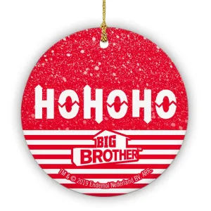 Big Brother HOHOHO HOH Round Ceramic Ornament