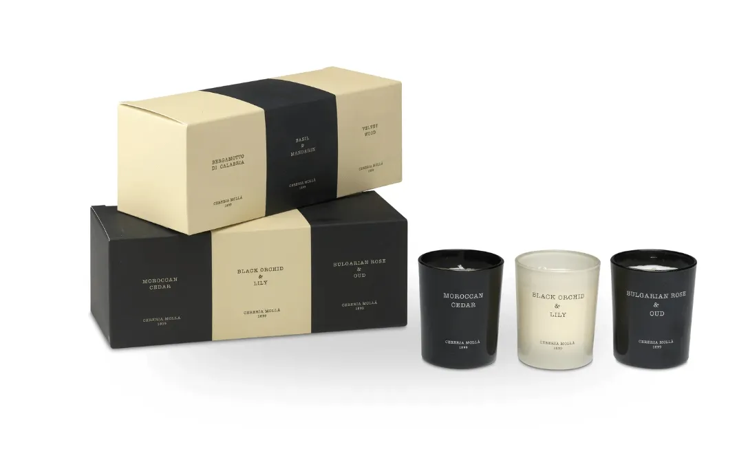 Cereria Molla Candles Set3