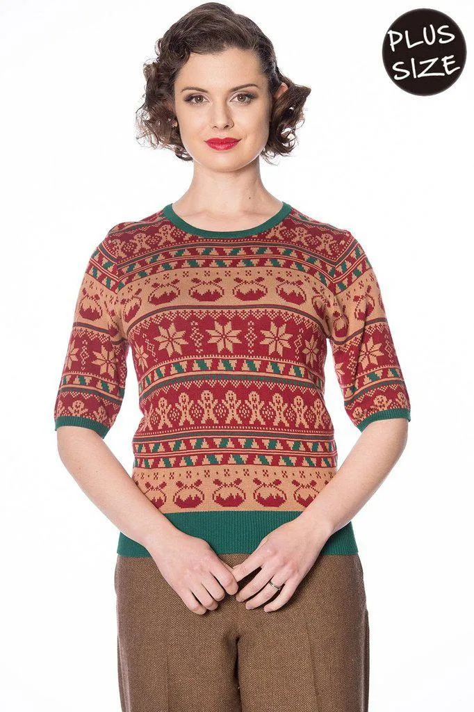 Christmas Pud Jumper