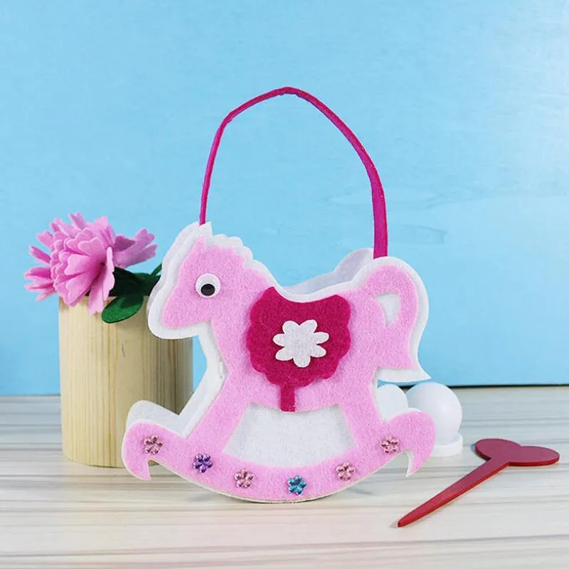 Christmas saleKids' Sew & Stick DIY Felt Craft Bag