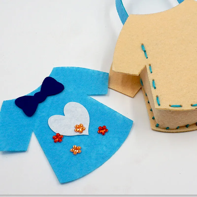 Christmas saleKids' Sew & Stick DIY Felt Craft Bag