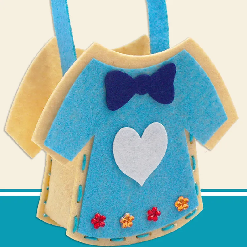 Christmas saleKids' Sew & Stick DIY Felt Craft Bag