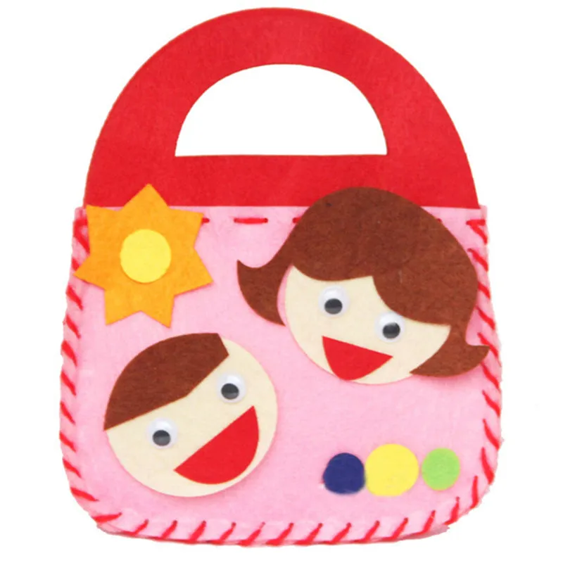 Christmas saleKids' Sew & Stick DIY Felt Craft Bag