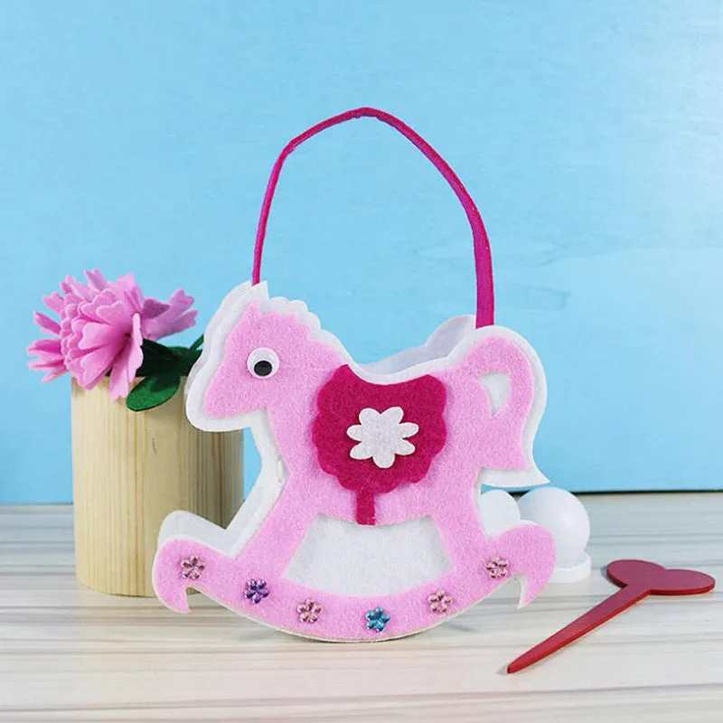 Christmas saleKids' Sew & Stick DIY Felt Craft Bag