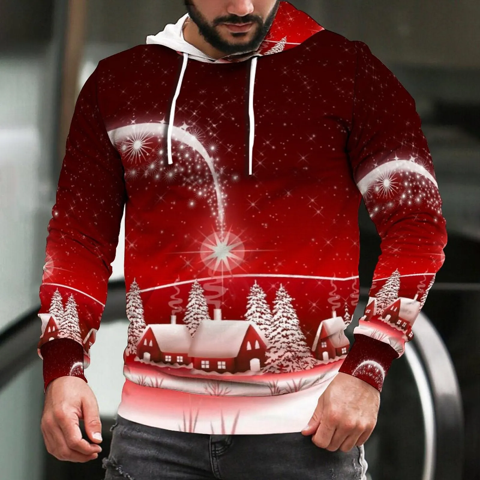 Christmas Sweater Pullover  Men's Jerseys and Sweaters