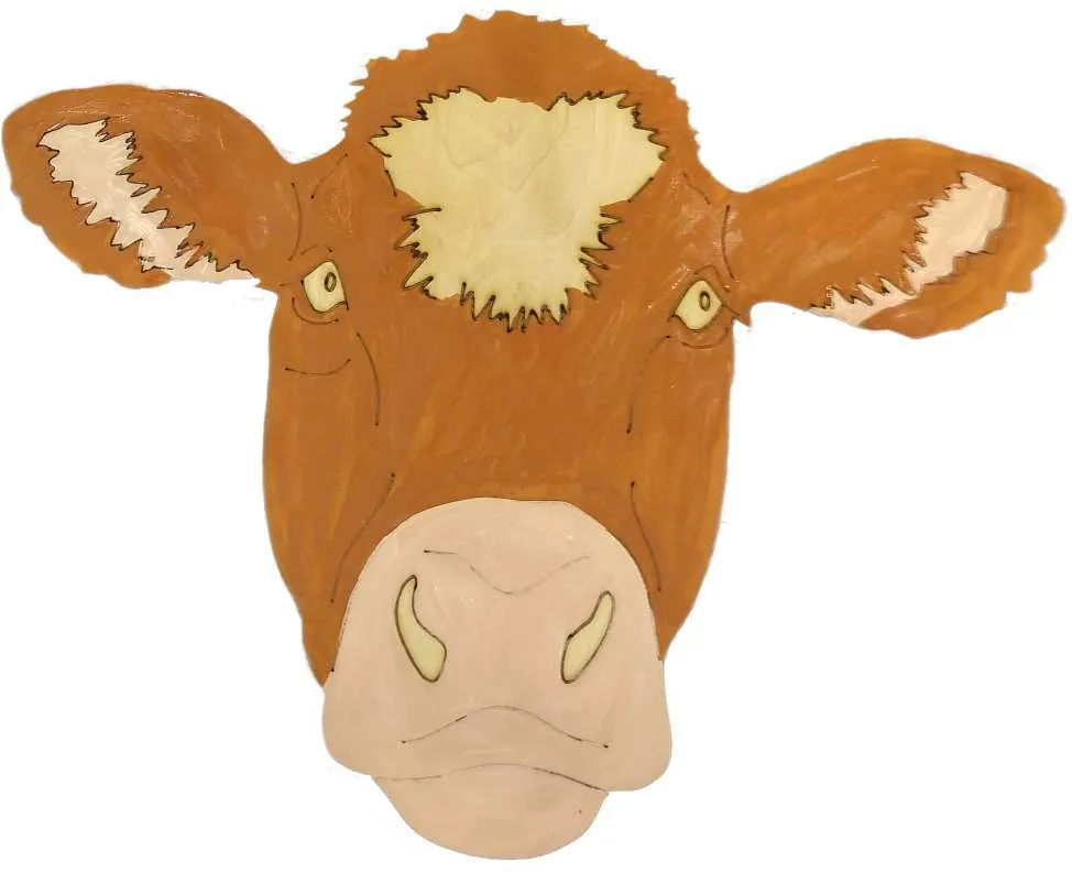Cow-DIY Pop Art Paint Kit