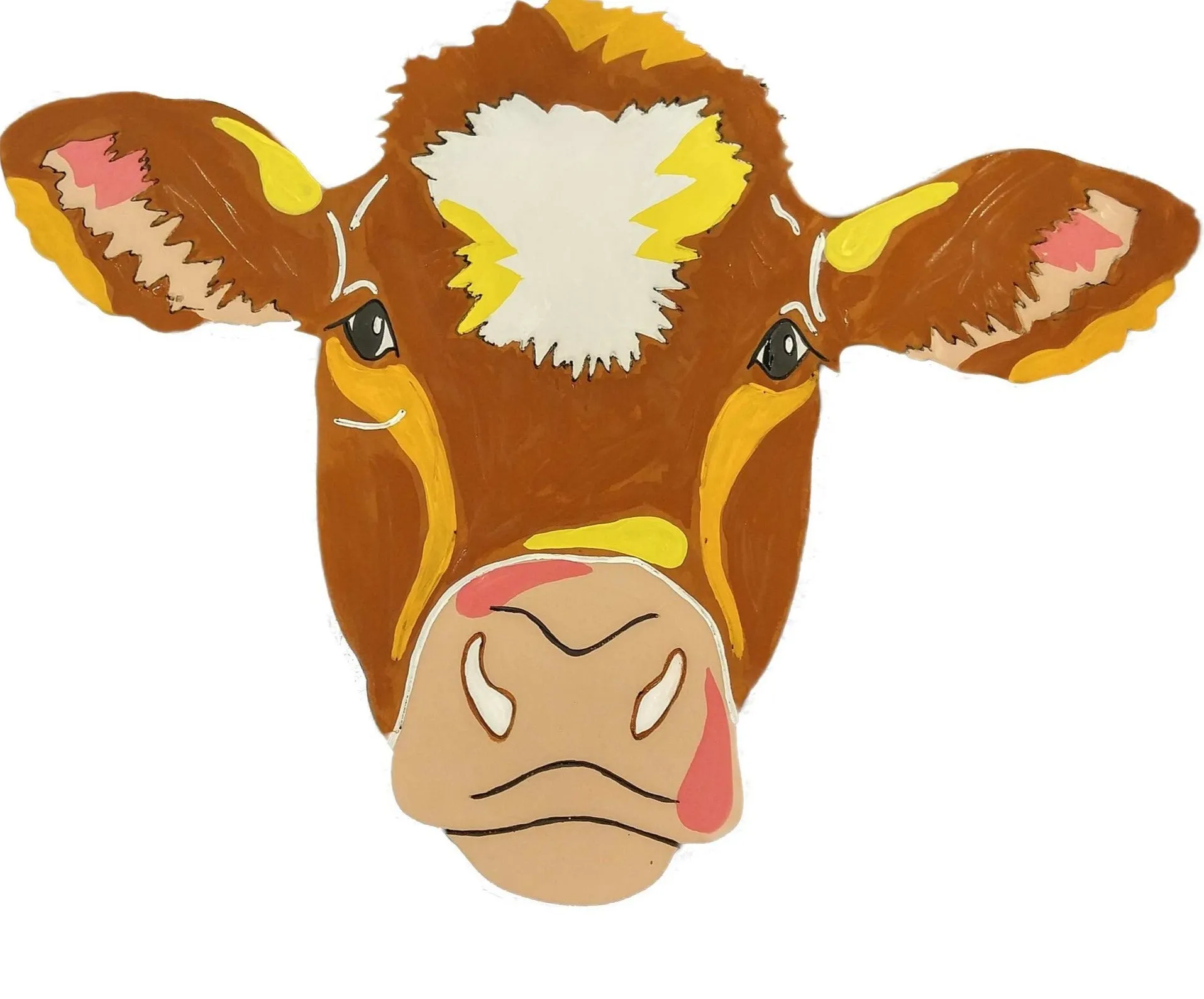 Cow-DIY Pop Art Paint Kit