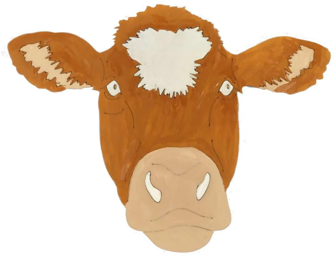 Cow-DIY Pop Art Paint Kit