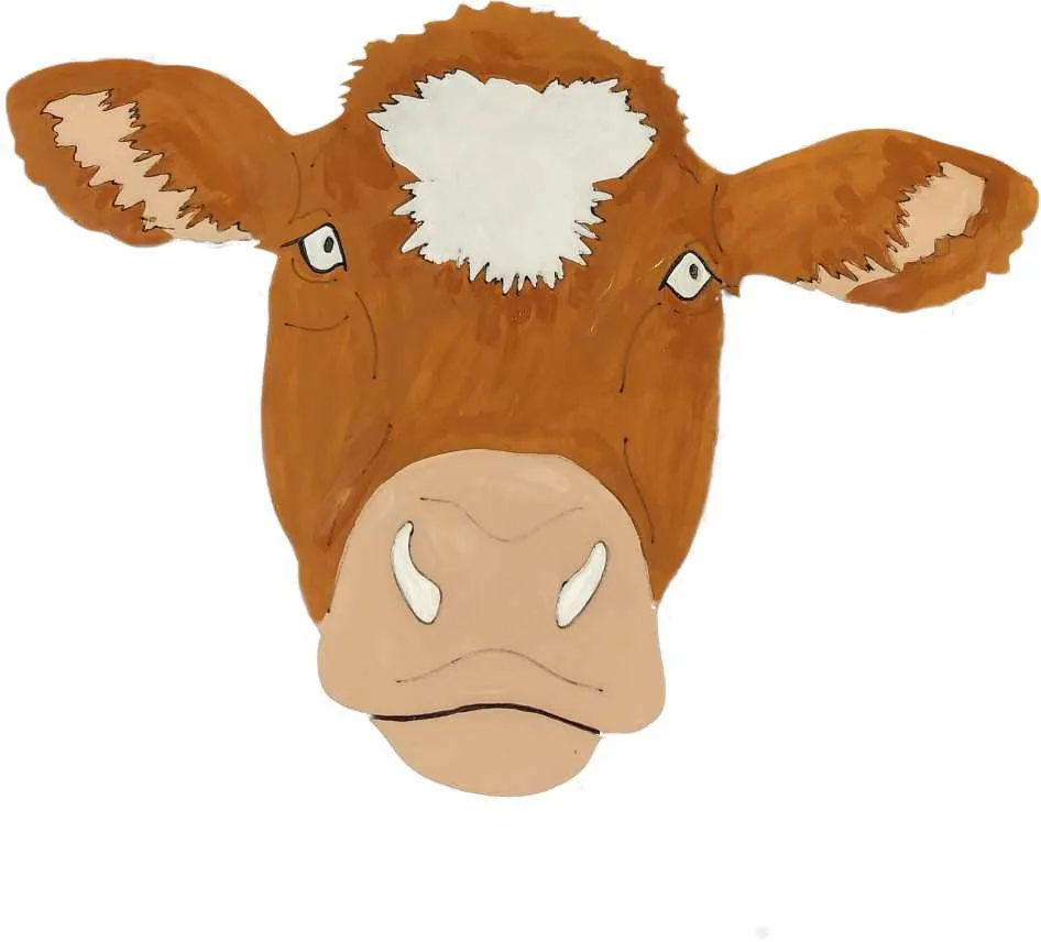 Cow-DIY Pop Art Paint Kit