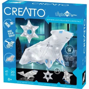 Creatto: Northern Lights Polar Bear & Winter Pals