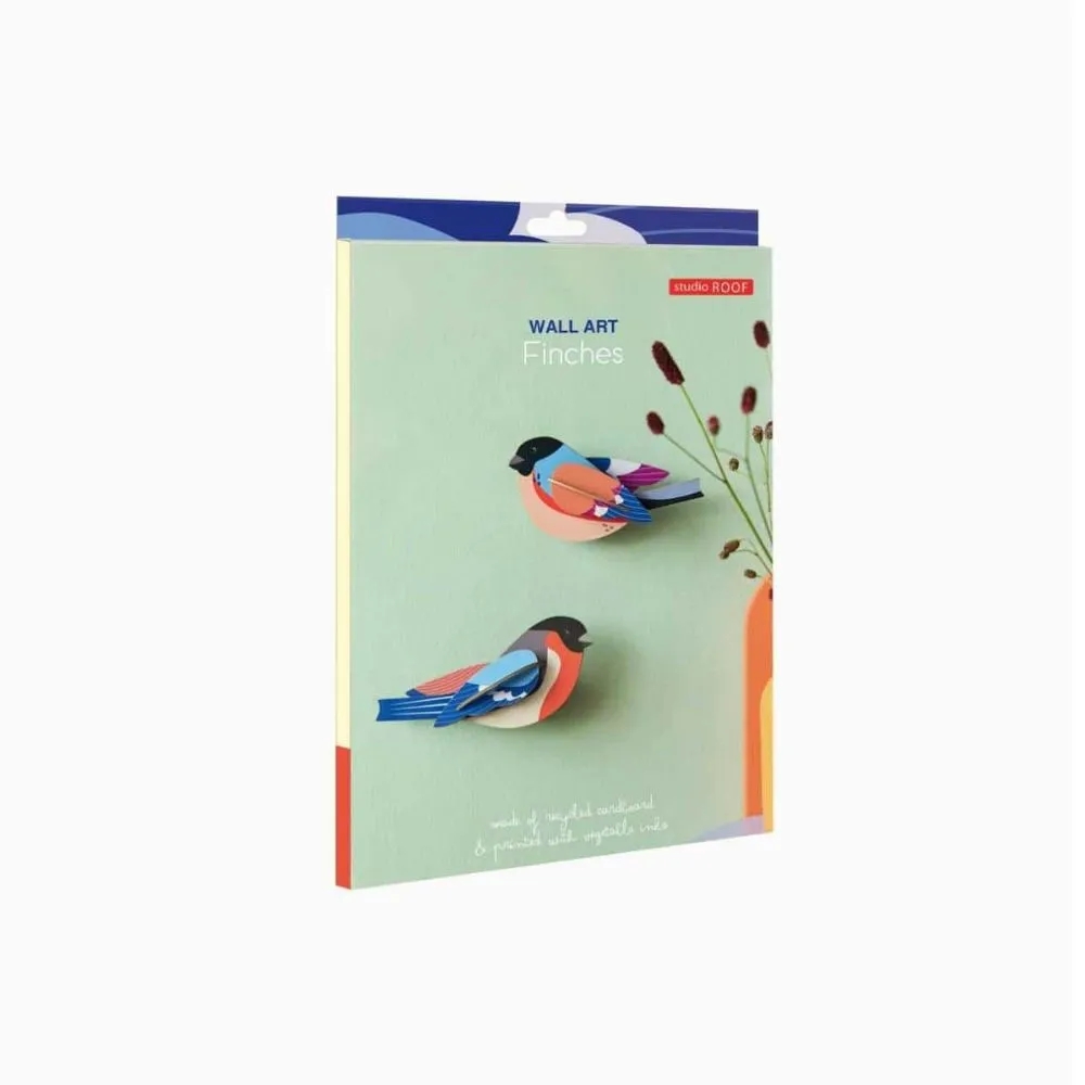 DIY 3D Wall Decoration - Finches