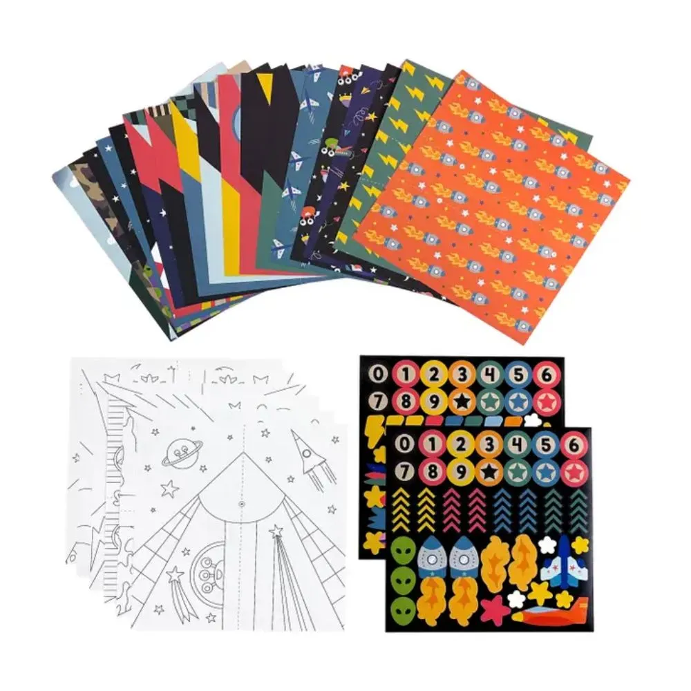 D.I.Y. Paper Air Planes Activity Kit - Set of 24