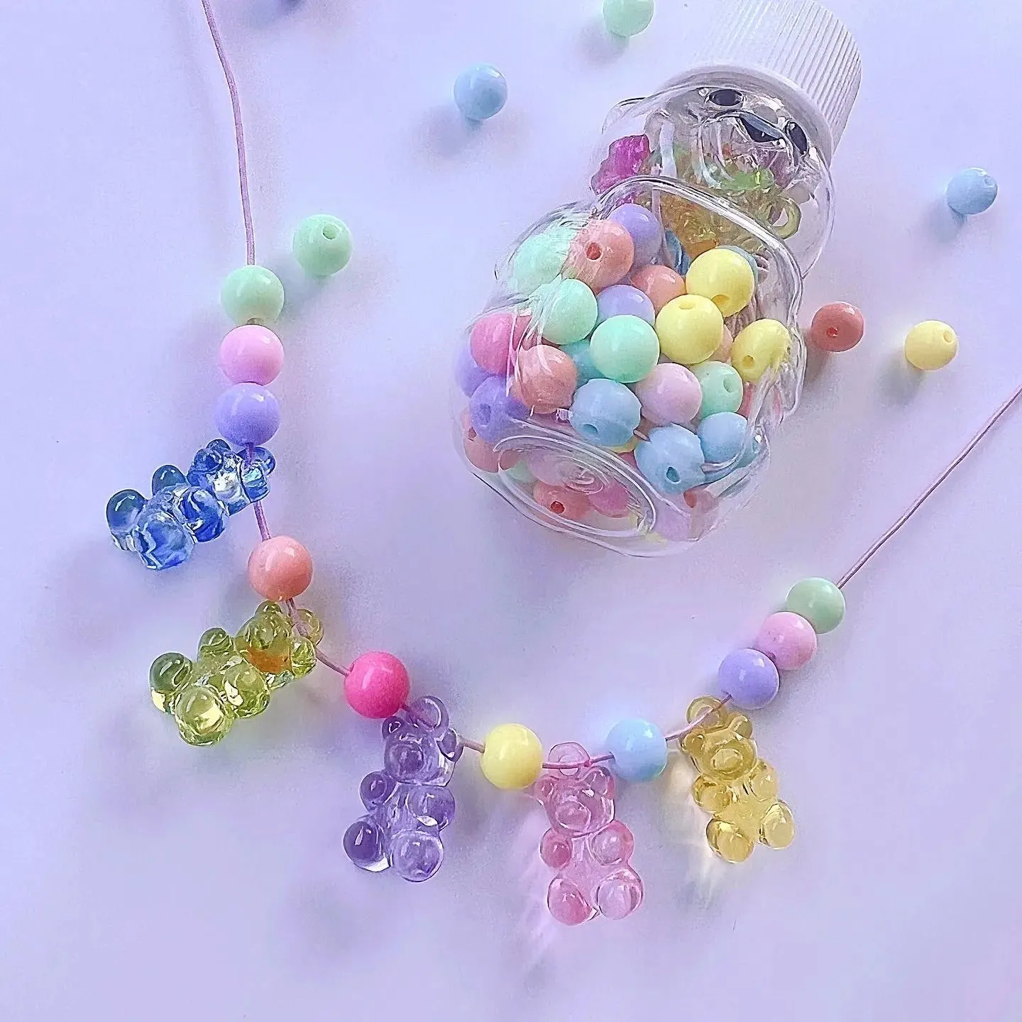Gummy Bear Necklace Diy Bottle Craft Kit