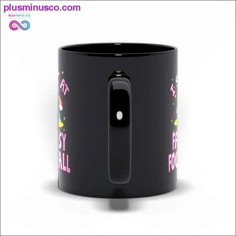 I suck at Fantasy Football Black Mugs