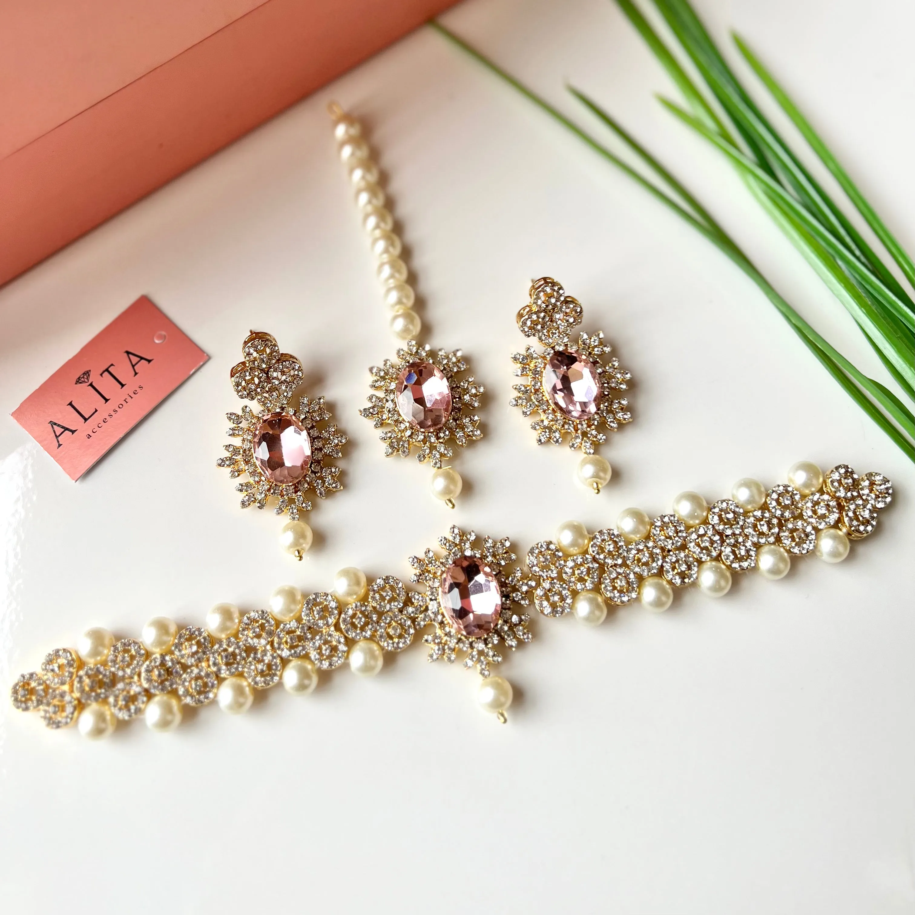 Mehrbano (Golden Baby Pink)
