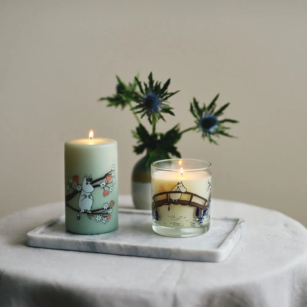 Moomin Candle Falls in Love 12 cm
