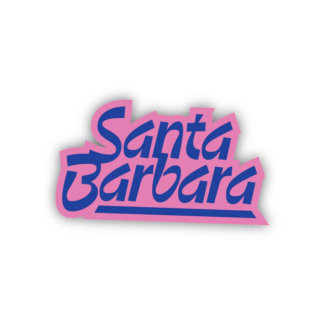 Santa Barbara Duotone Sticker [Discontinued]