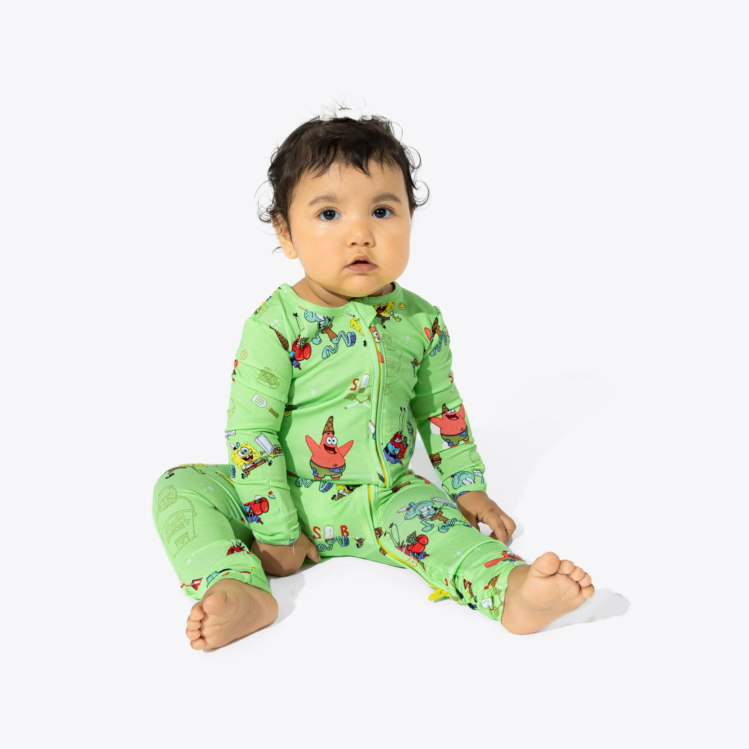 SpongeBob SquarePants: Foodie Bamboo Convertible Footie