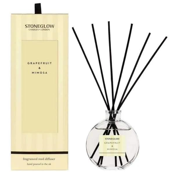 Stoneglow Grapefruit And Mimosa Reed Diffuser (120ml)