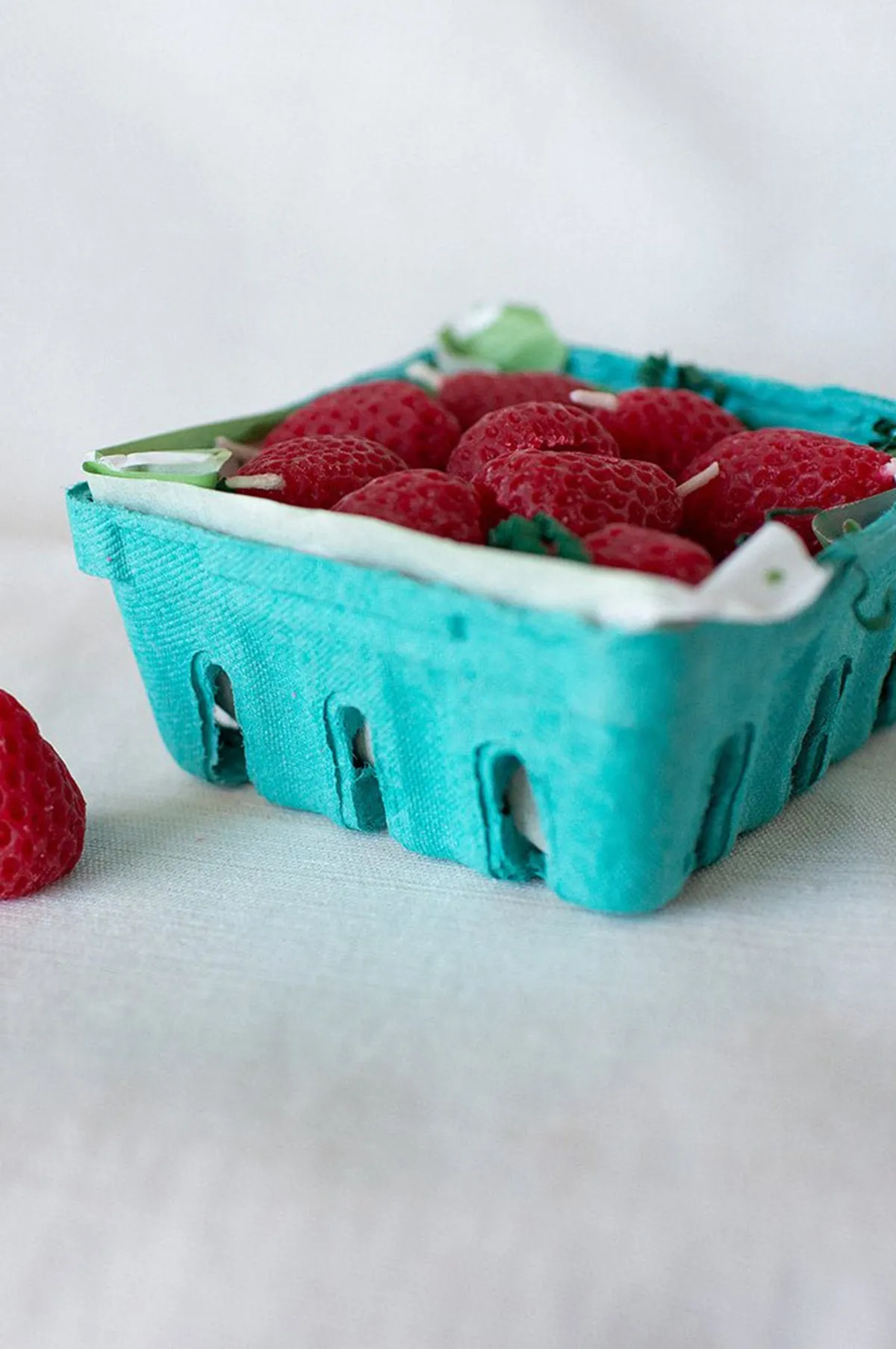 Strawberry Birthday Candles