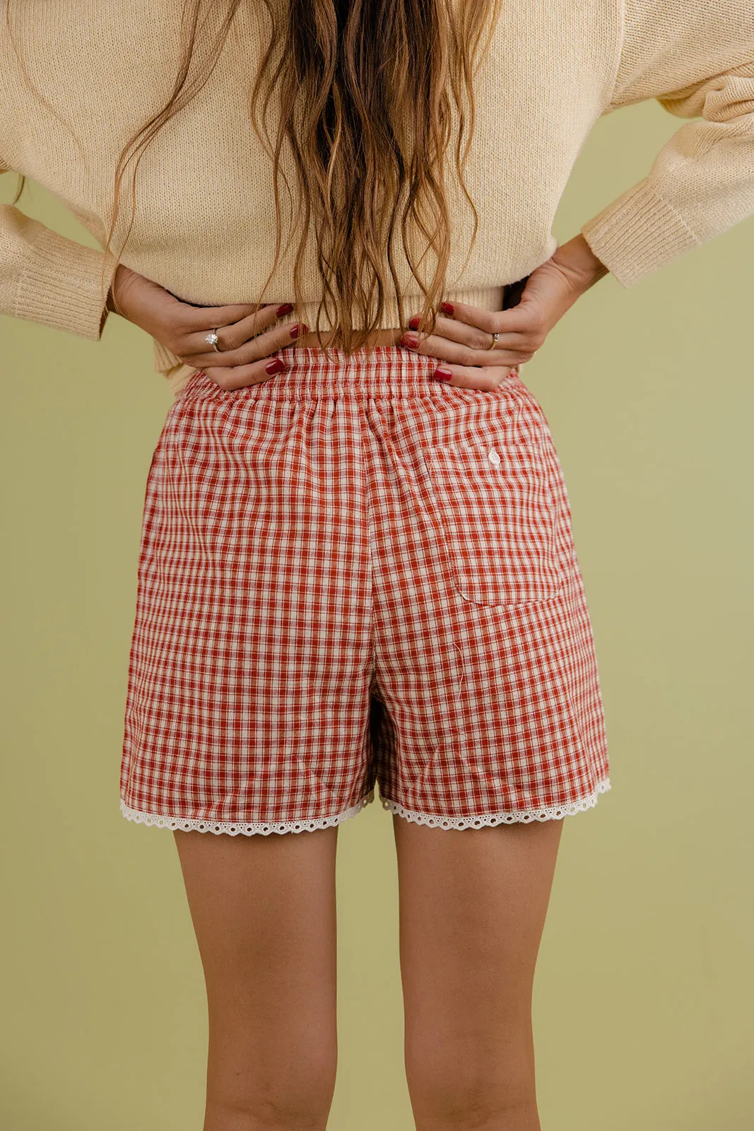 Tinsel Time Gingham Boxers