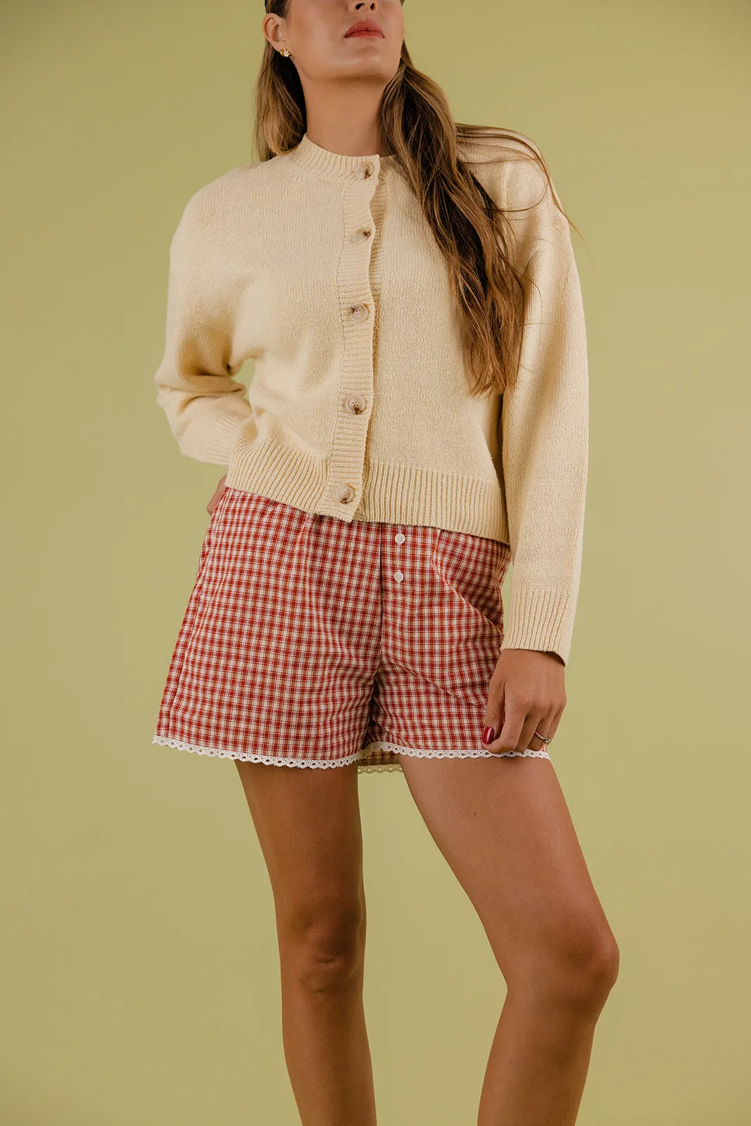 Tinsel Time Gingham Boxers