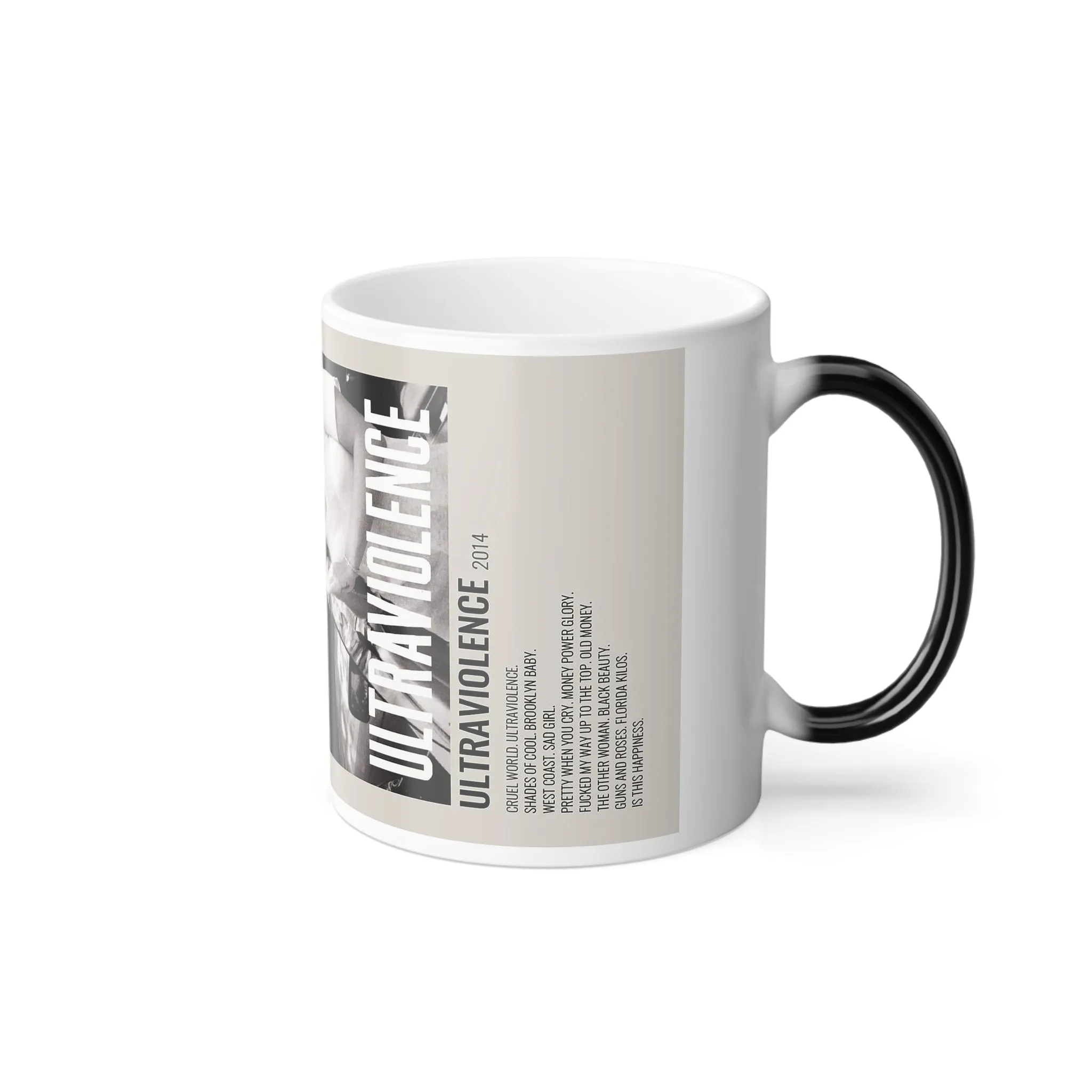 Ultraviolence by Lana Del Rey - 2014 Color Morphing Mug, 11oz