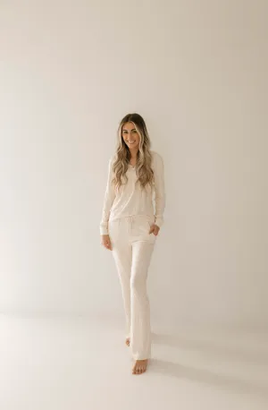 Women's Bamboo Pajamas | Golden Grid